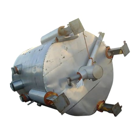 9000 gallon RVS, Vertical Intercooler, 132" diameter x 15' 10" H straight wall, 120" diameter x 186" L tank - Image 2