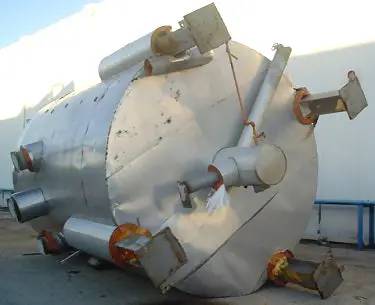 9000 gallon RVS, Vertical Intercooler, 132" diameter x 15' 10" H straight wall, 120" diameter x 186" L tank - Image 6