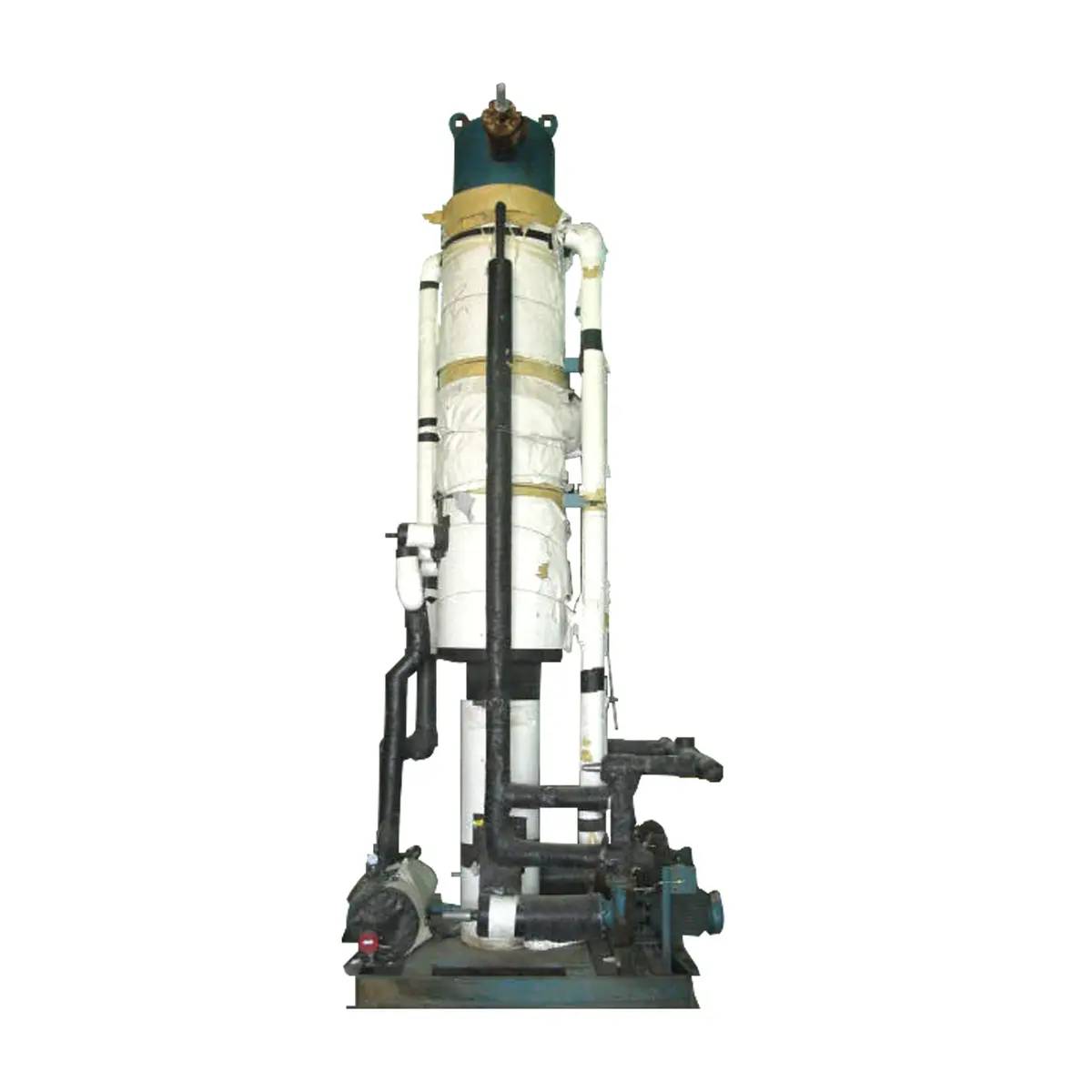 222 gallons, RVS, Recirculating System, 24" diameter x 10' 5" H tank, 20 GPM pump, 2/3 HP motors, 1999 - Image 2