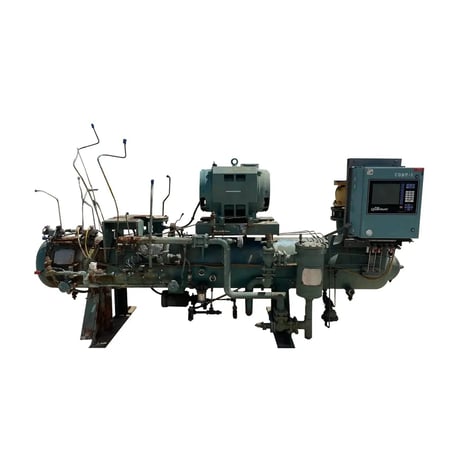 150 HP Frick RWB II 76H, Rotary Screw Compressor Package, 230/460V, 3600 max RPM, 250 psig - Image 1