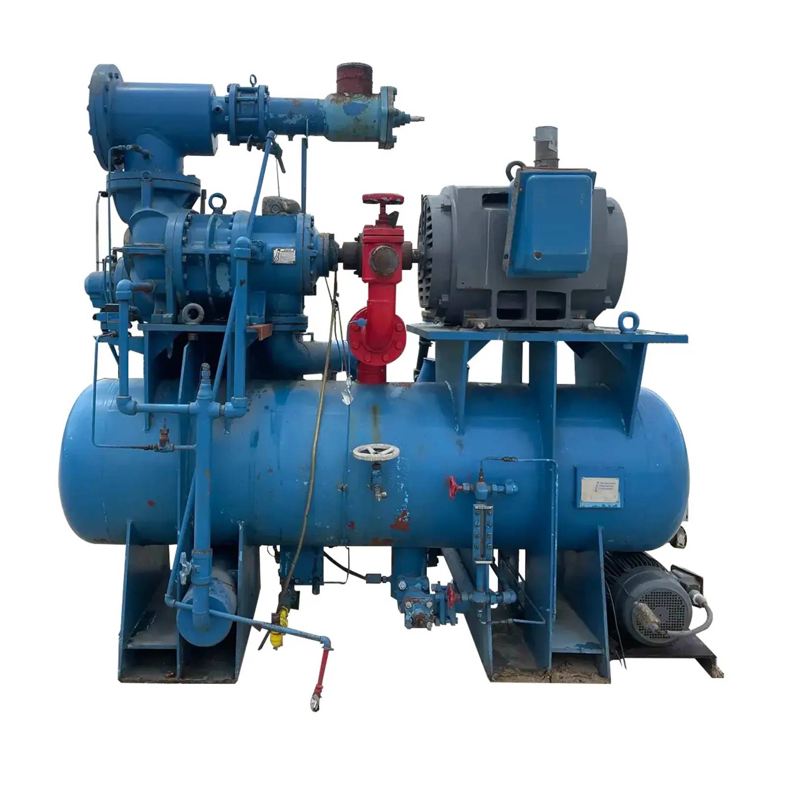 450 HP RECO 250SG-MX-3.6, Rotary Screw Compressor Package, 460 V, 3600 max RPM, 250 psig, 44176.6 hours, 1977 - Image 2