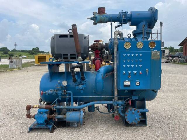 450 HP RECO 250SG-MX-3.6, Rotary Screw Compressor Package, 460 V, 3600 max RPM, 250 psig, 44176.6 hours, 1977 - Image 3