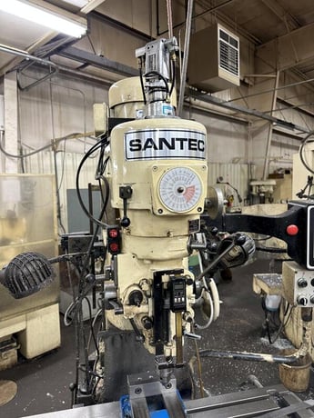 Santec #RB-10 Proto Trak MX2, CNC vertical mill, 9" x42" table, 3 HP, 1994 - Image 2