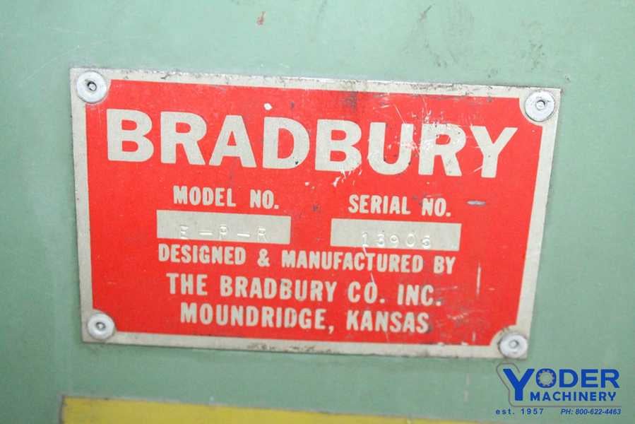 Powered pinch roll stand,driven pinch roll, Bradbury #E-P-R, air hold downs, #64608 - Image 8