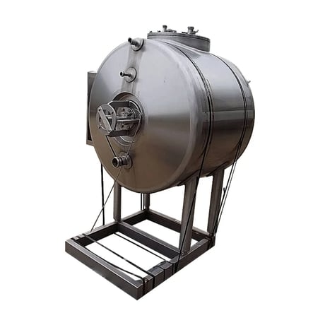 150 gallon Alfa-Laval Aseptic Stainless Steel Tank, vertical, S/N 31802-353 - Image 2