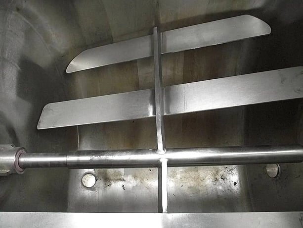 150 gallon Alfa-Laval Aseptic Stainless Steel Tank, vertical, S/N 31802-353 - Image 10