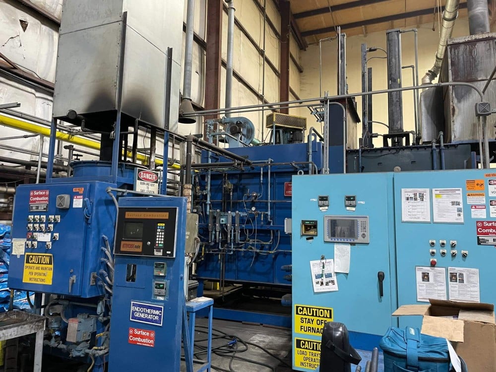 36" width x 48" L x 36" H Surface Combustion Super Allcase Integral Quench Furnace, Gas, 1800°F - Image 3