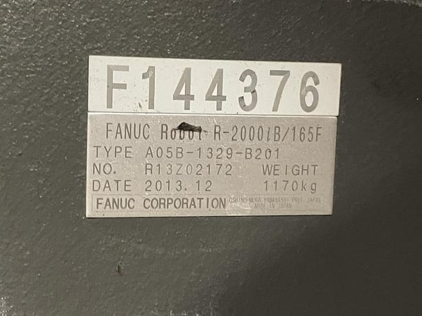 Fanuc, R-2000iB/165F, 6-Axis robot, R-30iB controller & Vision, 165 Kg, 2655mm reach, 2013, #104998 - Image 4