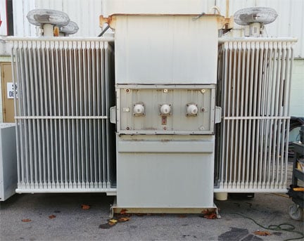 5000/5600/6250/7000 kVA, 26400 Delta Primary, 4160/2402 WYE Secondary, Siemens Substation - Image 1