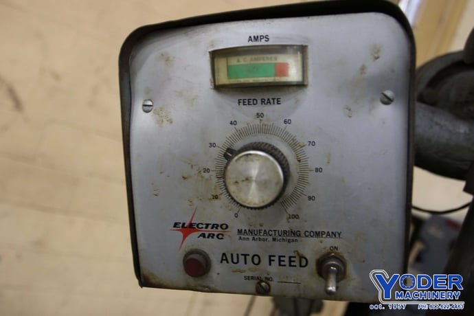 Electro-Arc #2DBT, tap disintegrator, 10 KVA, 31" x23-1/2" table, variable power feed, #71181 - Image 8