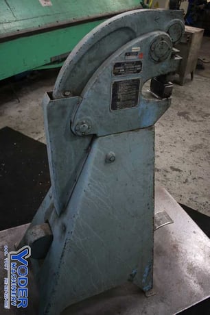 Marchant #6FG, shrinker/stretching machine, 6" throat, 70000 lb.tensile strength, #74901 - Image 6