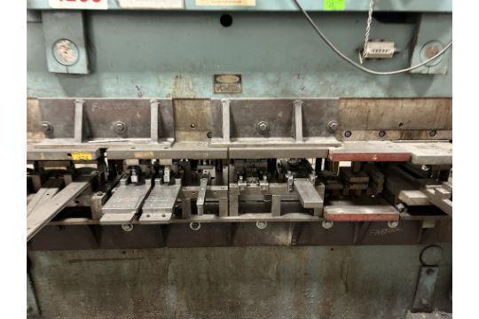 65 Ton, Piranha #65-8, 8' overall, 78" between housing, 6" stroke, 15" DL, foot pedal, 2000 - Image 2