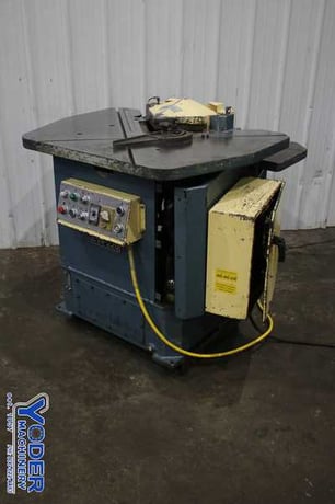 1/8" x 8-5/8" x 8-5/8" Amada #CSW-220, corner notcher & coper, 36 SPM, 3 HP, #76771 - Image 9
