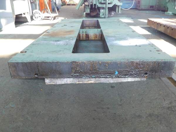 108" L x 54" width x 6" H, Bolster plate, 17 T-slots, #64801 - Image 3