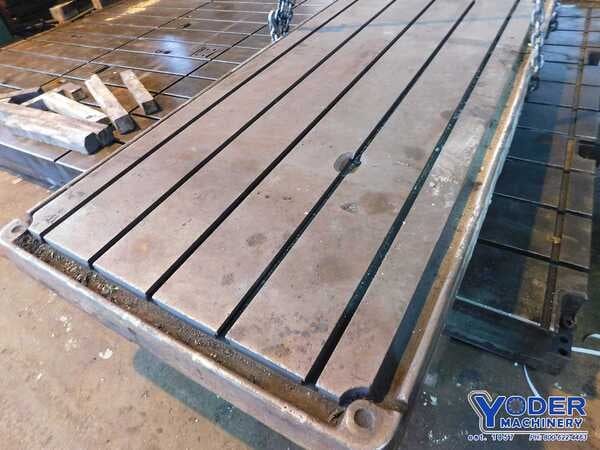 192" x 57" x 6", T-slot plate, 5 T-slots, #67320 - Image 6