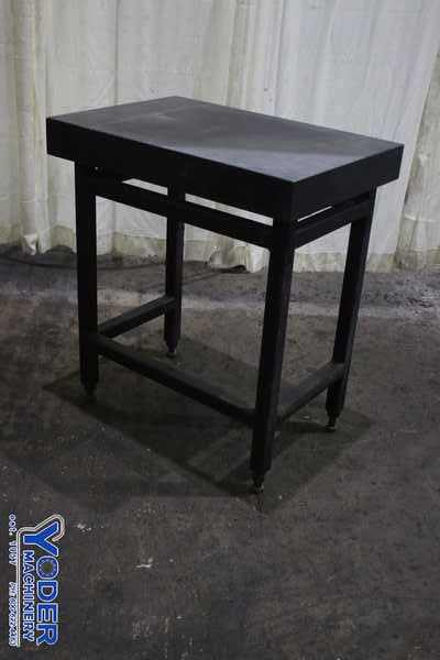 24" x 36" x 4-1/2" Black granite Surface Combustion plate, #74499 - Image 1