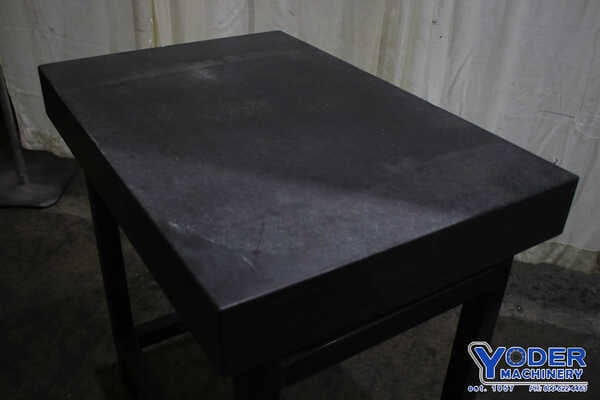 24" x 36" x 4-1/2" Black granite Surface Combustion plate, #74499 - Image 8