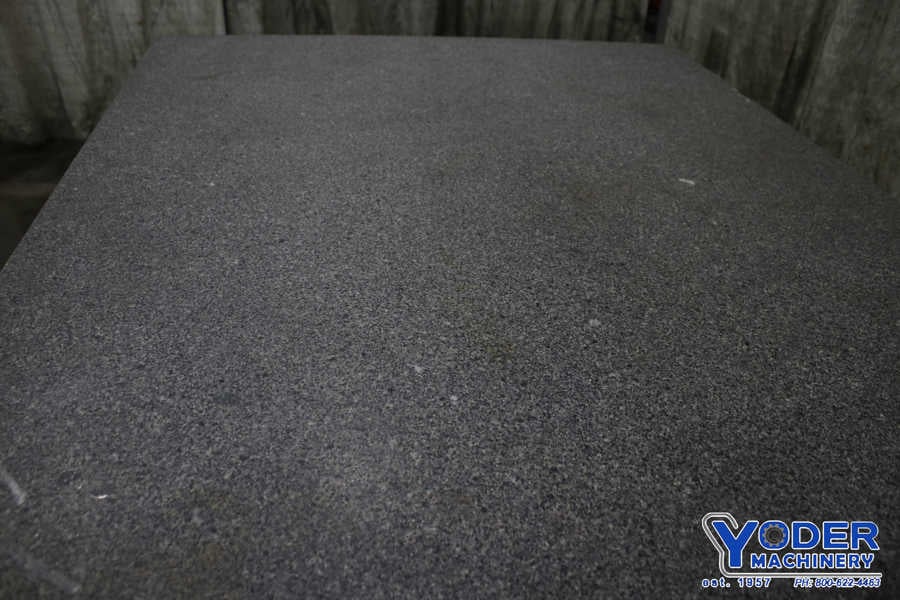 48" x 60" x 10" Tru Stone, Sierra gray granite table on stand, #76219 - Image 4