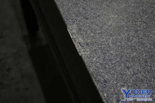 48" x 60" x 10" Tru Stone, Sierra gray granite table on stand, #76219 - Image 8