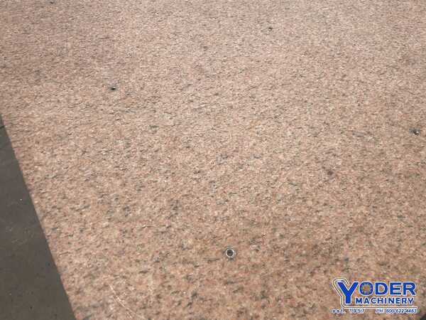 4 8" x 72" x 8" Starrett, crystal pink granite plate on stand, #76781 - Image 5