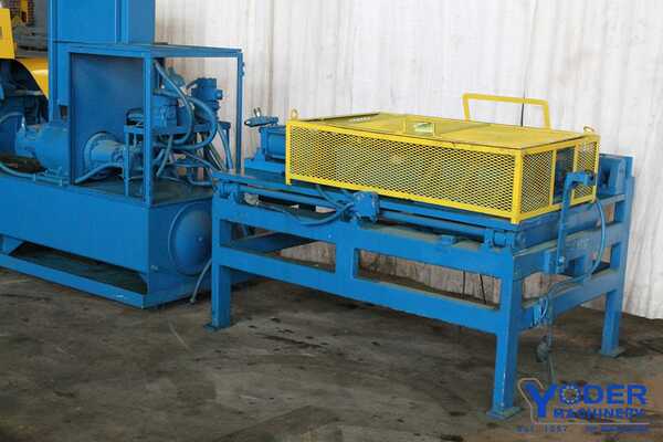 Roberts #100, push pointer, 3" cap., 4 station rotary clamp blocks, 20 HP, #54535 - Image 1