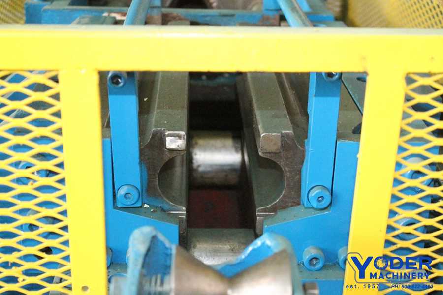Roberts #100, push pointer, 3" cap., 4 station rotary clamp blocks, 20 HP, #54535 - Image 4