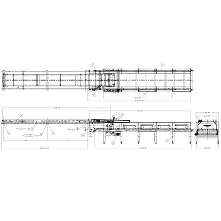 58" wide, Heat and Control, Inc. #CV-BT-ACCUM, Minuteman Accumulation Conveyor, 36" width x 29'-6" L Top - Image 3