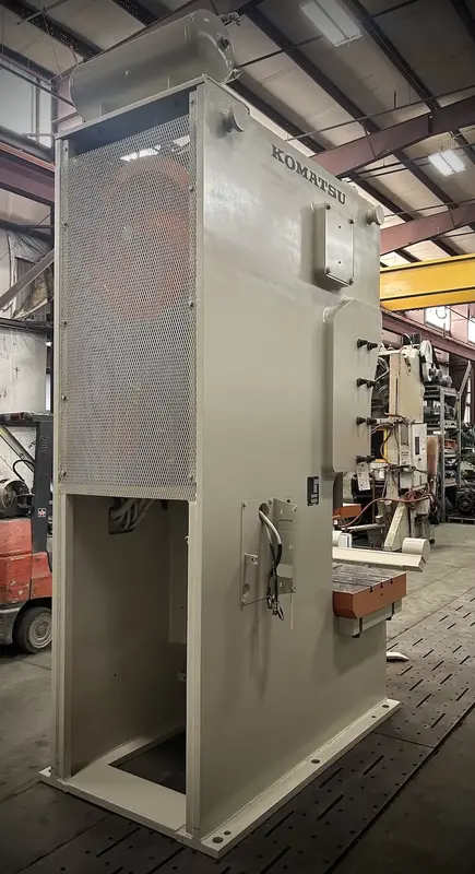 165 Ton, Komatsu #OBS-150, 7.9" stroke, 17.8" die height, 49.2" x31.5" bed, 27-55 SPM, 3.9" adj. - Image 7