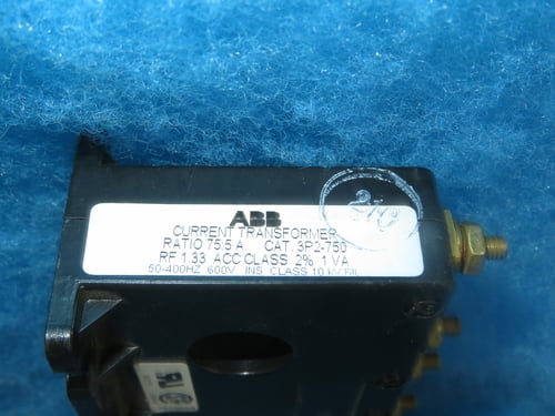 ABB 3P2-750, Current Transformer, 75:5A, 1 Year Warranty - Image 2