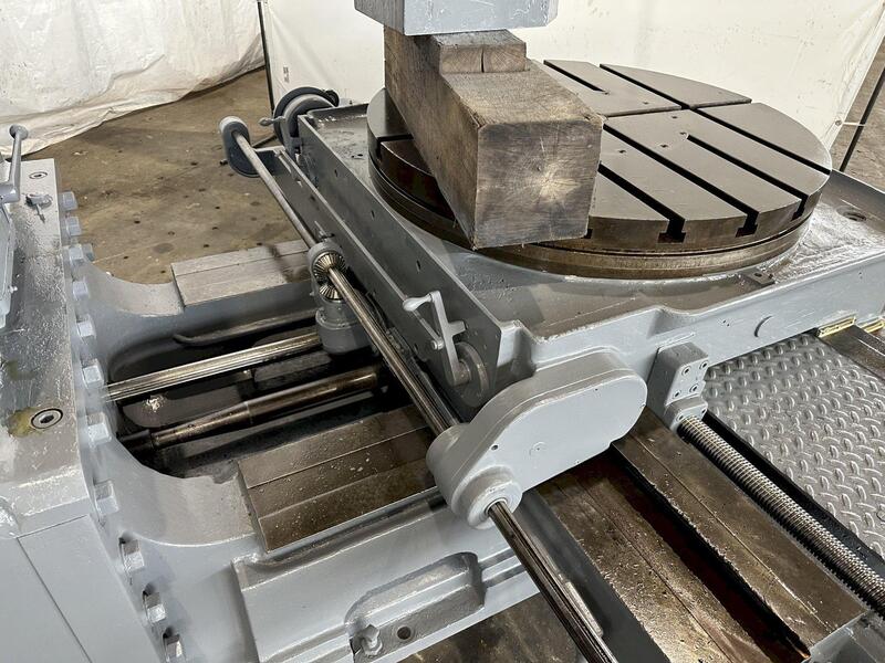 36" Rockford #SL-36, hydraulic vertical slotter, 6"-36" stroke, 42" table diameter - Image 10