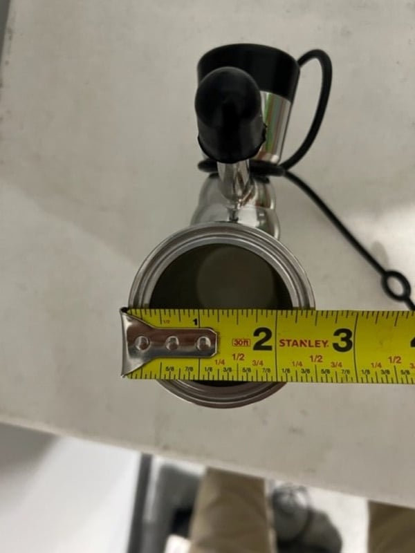 2.5" AB6 Fluid Process, Sanitary Stainless Steel Sampling Valve - Image 4