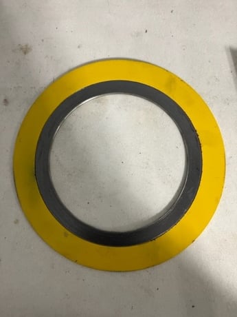 6" Flexitallic, 600# Gaskets, Stainless Steel, lot of (10), 10.5" O.D. - Image 1