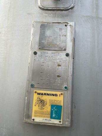 2561 sq.ft., Spiral heat exchanger, 174 psig @ 392 deg. F., 316L Stainless Steel - Image 2
