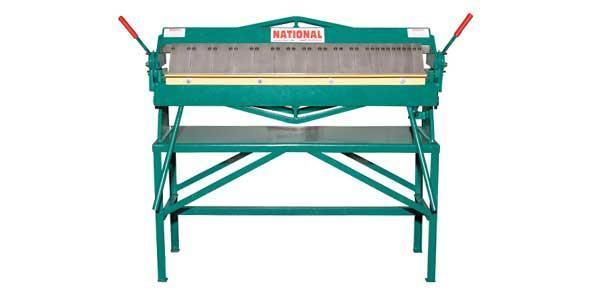 20 gauge x 4' National #U4816, bench box & pan brake, NEW - Image 1