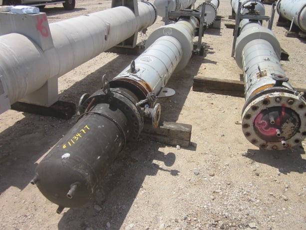 368 sq.ft., 100FV psi shell, 100FV psi tube, Southern Heat Exchanger, Vertical 304L Stainless Steel Heat - Image 4