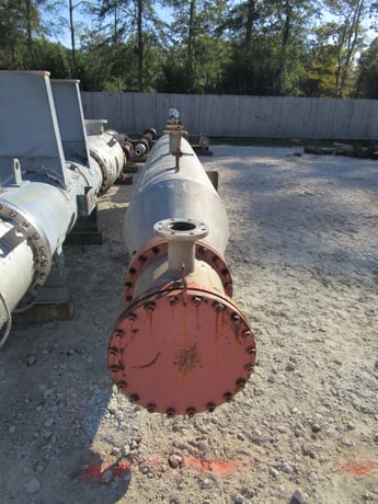 427 sq.ft., 108FV shell, 105FV tube, Southern, Horizontal Kettle type Exchanger, 28" diameter x 10' 0" F/F - Image 5