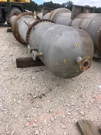 2633 sq.ft., 75FV psi shell, Southern, Vertical Heat Exchanger, 75FV psi tube, 32" diameter x 20' 0" F/F, 300 - Image 2