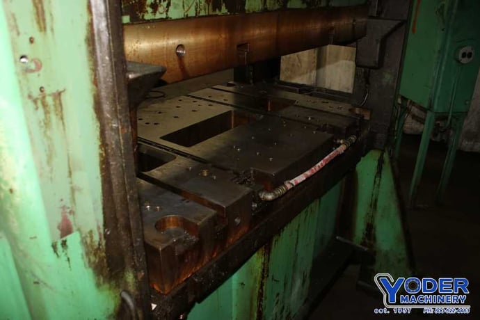 100 Ton, Niagara #SA2-100-48-30, straight side double crank press, 6" stroke, 22-1/2" Shut Height, air - Image 6