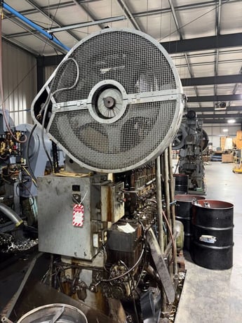 Waterbury Farrel #150-11, eyelet, air cooled & clam shell brake, 1 stripper fork - Image 10