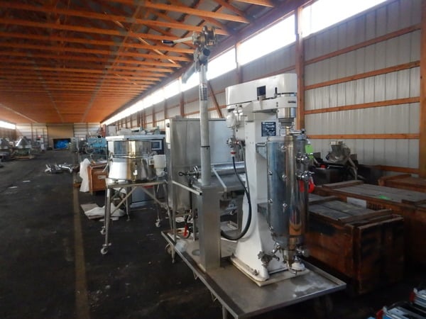 Sharples #AS26SP, Stainless Steel separator centrifuge, 5 HP, 17000 RPM, 255°F, 22 psig - Image 3