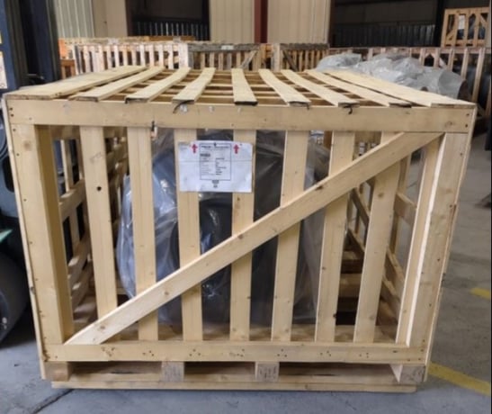 600 HP 1800 RPM Teco Westinghouse, Frame 6806B, TEFC, B/B, 2300/4160 Volts, new - Image 1