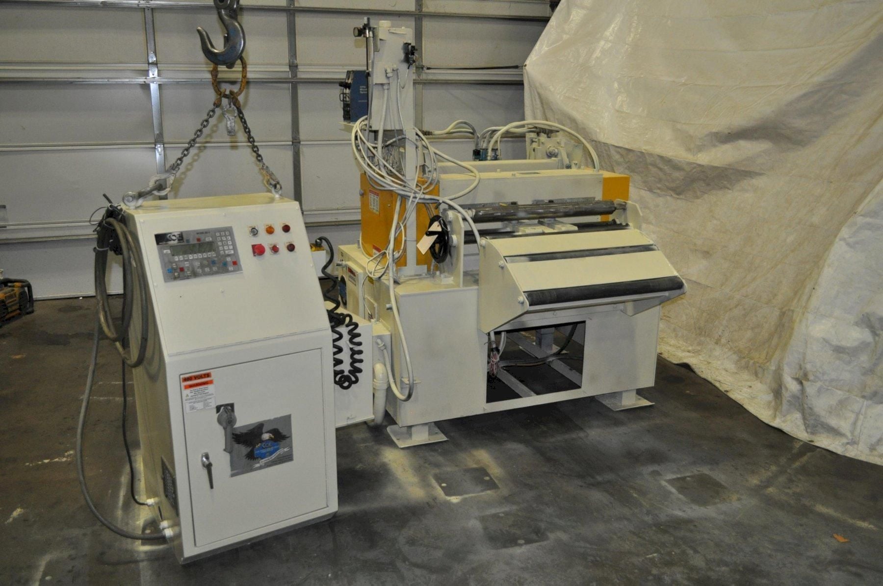 30" x .25" Coe Press Equipment, servo feeder, Cascade rolls, Coe BG-2 Control, EFD Microcat system, coil - Image 1