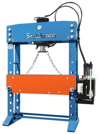110 Ton, Scotchman #Propress-110, hydraulic H-frame press, 15" stroke, 43-1/4" btwn uprights, #3014001 - Image 1