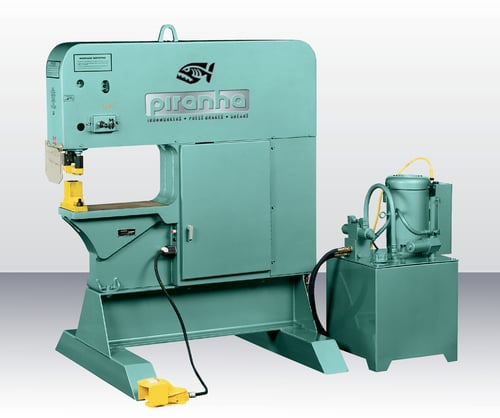 120 Ton, Piranha #SEP-120, single end punch press, 21.5" throat, 2" stroke, #2726001 - Image 2