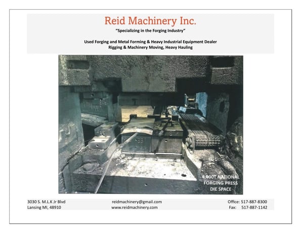 4000 Ton, National Mechanical Forging Press, 15" stroke, 46 SPM, 1961 - Image 5
