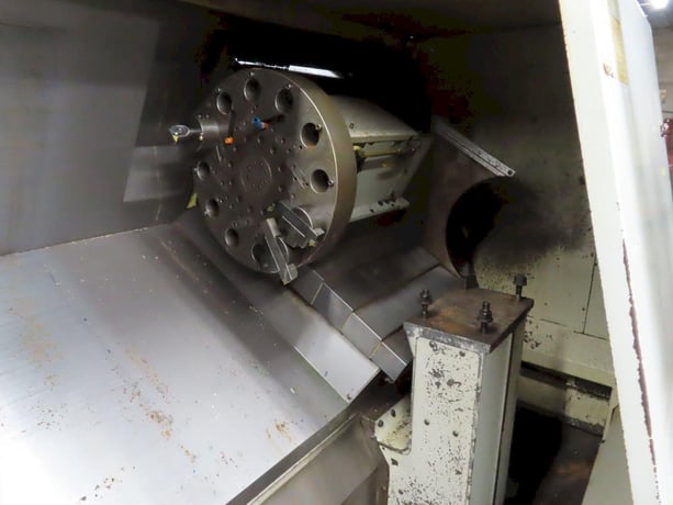 Haas #SL-30TB, CNC Turning Center, 30" swing, 15" chuck, 4" bar, 39" centers, S/n: 62834, 2000 - Image 4