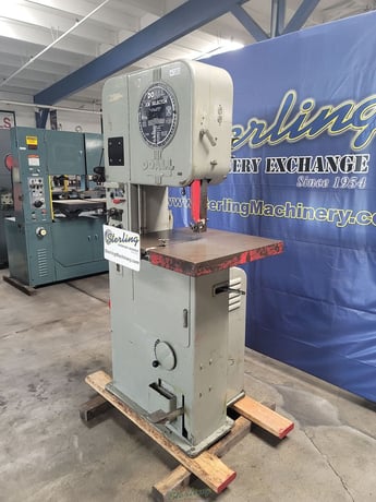 16" x 10" DoAll #ML-16, vertical bandsaw, 1/8"- 3/4" x 120" blade, 60-1600 FPM, blade welder/grinder, foot - Image 3
