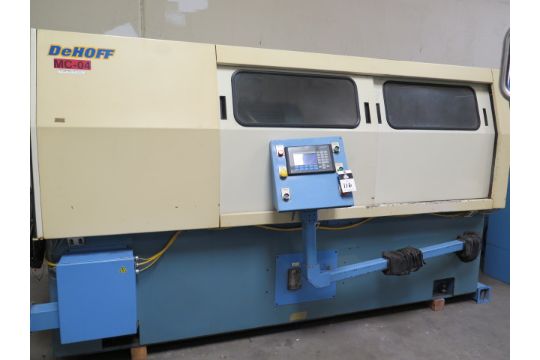 1.5" x 36" DeHoff #1536, CNC Gun Drill with DeHoff Drill Sharpener, 2001 - Image 1