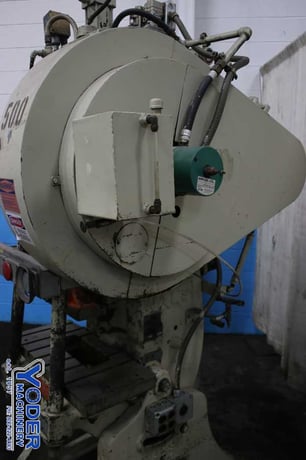 28 Ton, Walsh #28, flywheel OBI press, 2-1/2" stroke, 7-1/4" Shut Height, air clutch & brake, #75616 - Image 6