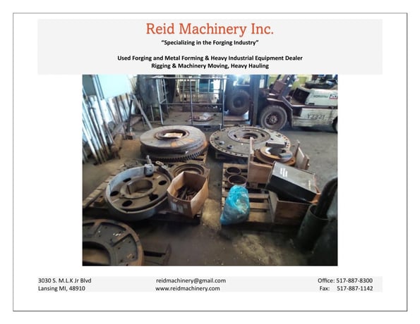 1000 Ton, Ajax, mechanical forging press, 10" strokem 22-1/4" Shut Height, 45 SPM, 60 HP - Image 4